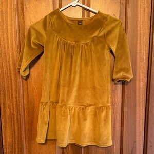 Tea Collection Mustard Yellow Dress